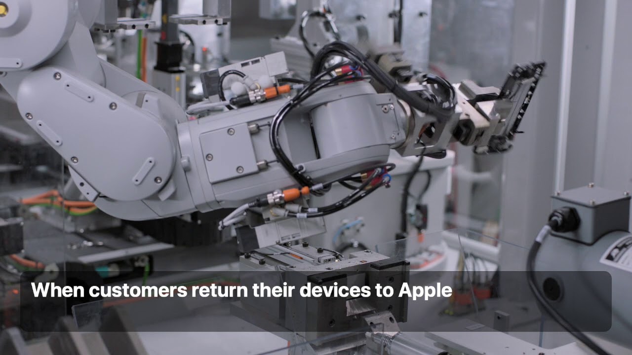 Apple introduces Daisy, a new robot that disassembles iPhone to recover valuable materials