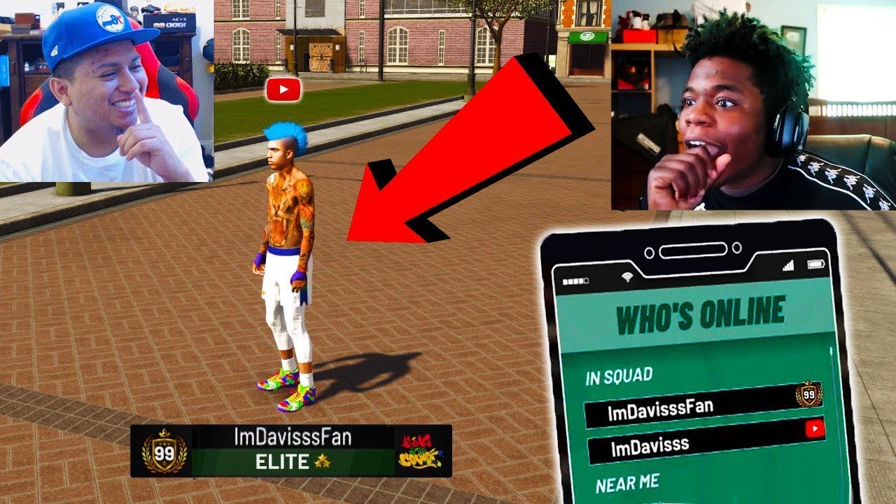 Я сменил имя в PSN и троллю ImDavisss, притворившись фанатом номер один 😂😂🤣🤣 NBA 2K19