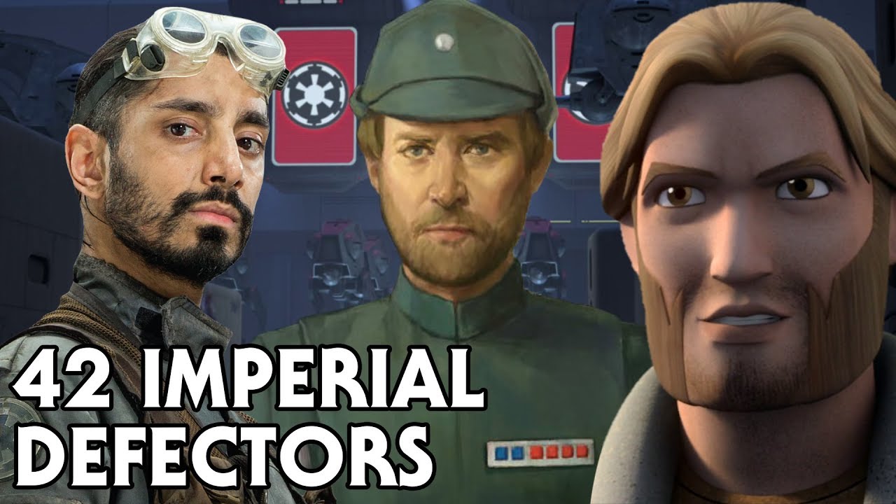 42 Imperial Defectors in Star Wars (Canon)