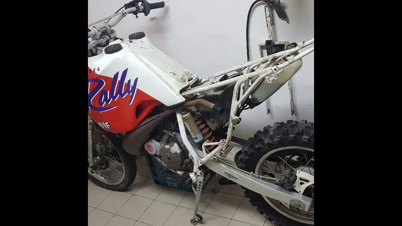 Aprilia Tuareg Rally 125 1990 restauro totale compreso Rotax 123