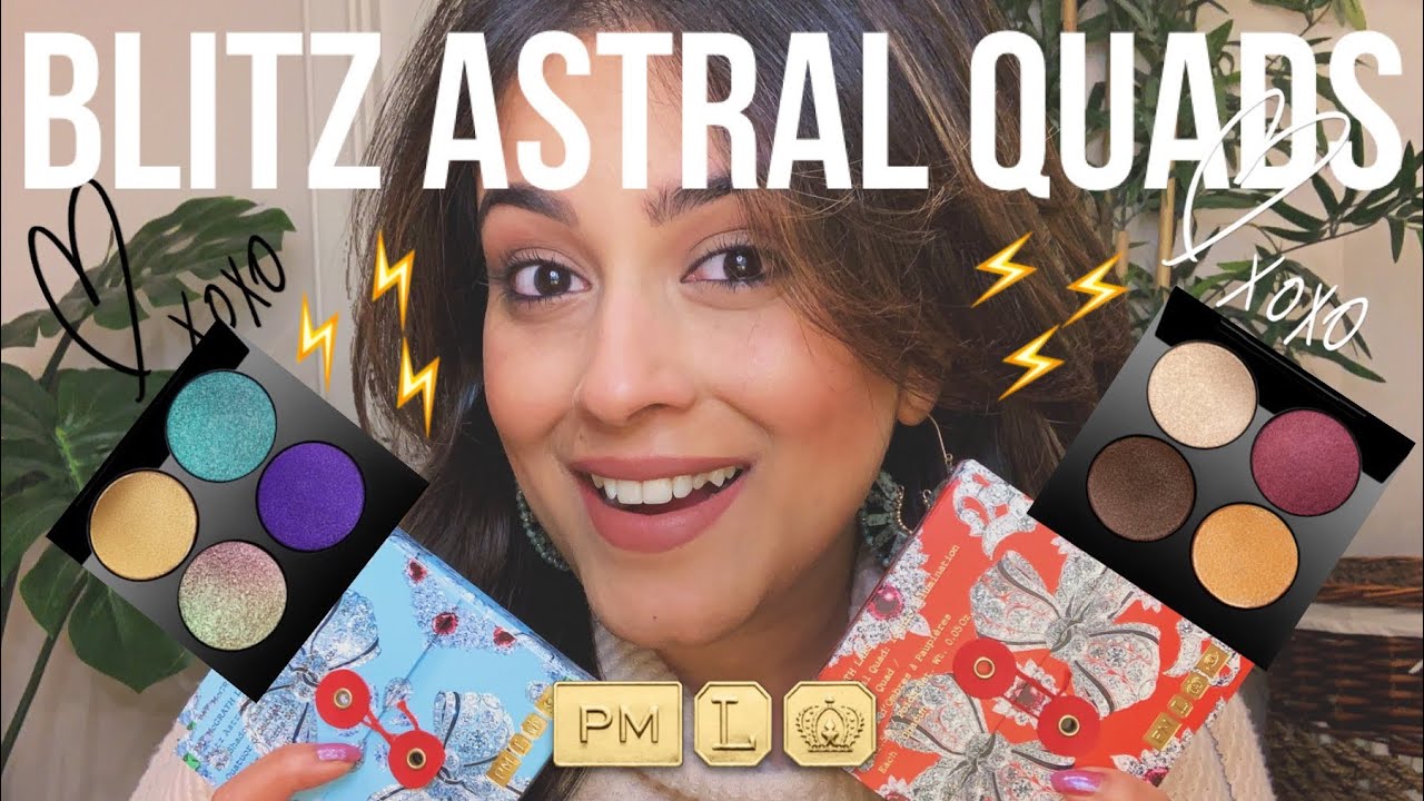 Pat Mcgrath Blitz Astral Quad First Impressions & Review