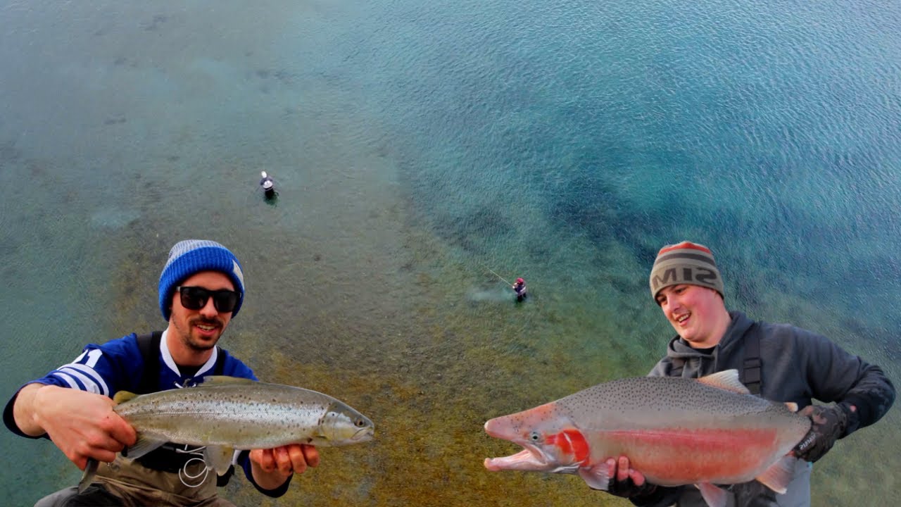 Fishing the Twizel Canals and Lake Benmore... Incredible Trout Fishing!