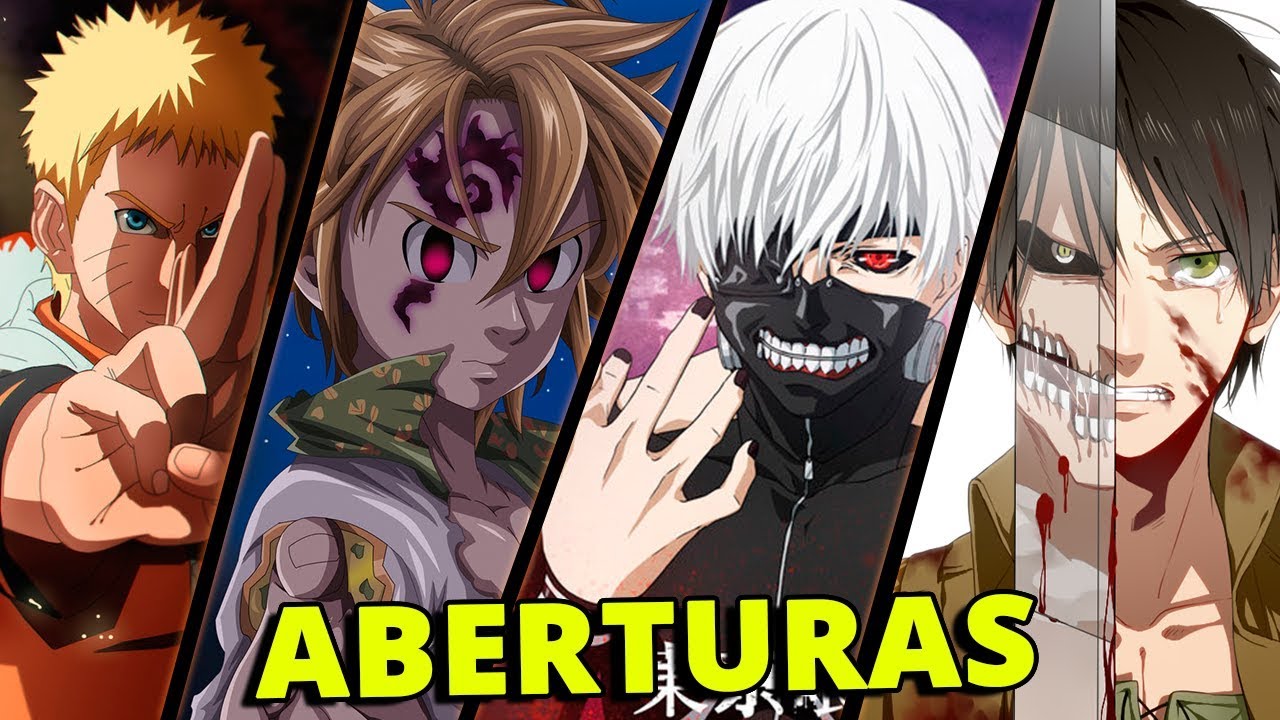AS 15 ABERTURAS MAIS ÉPICAS DOS ANIMES | Player Solo