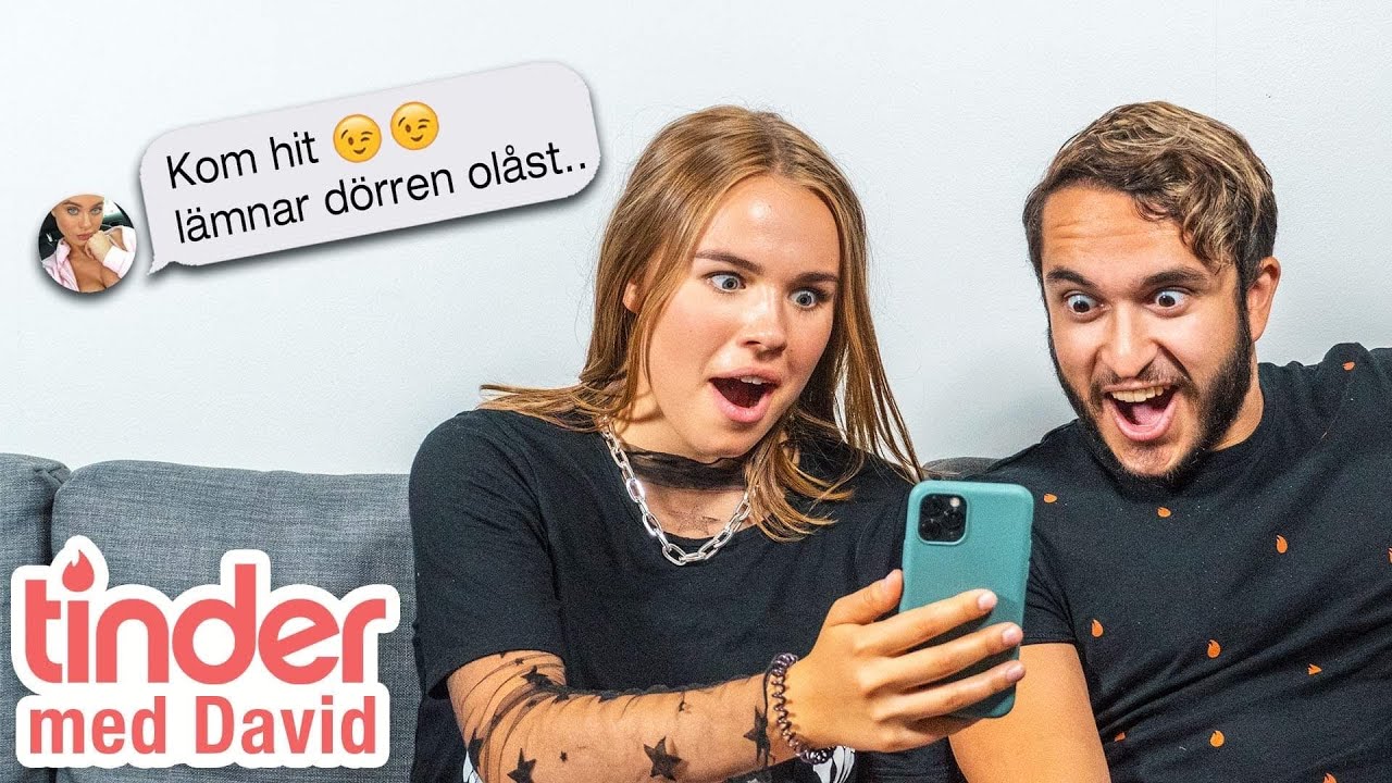 TINDER ÄR SVÅRT FÖR KILLAR ft. Vanja Engström [TINDER MED DAVID #10]