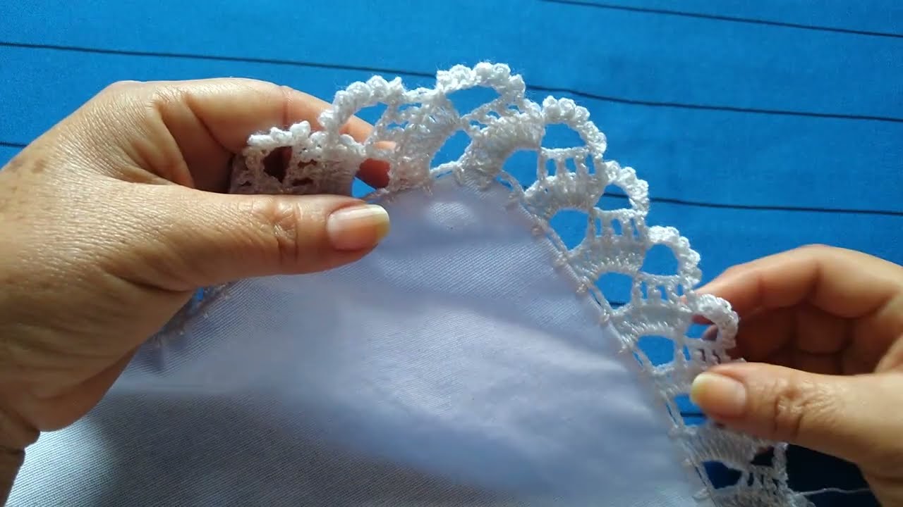 Orilla para servilletas de recuerdo num 916.#crochet #parati #arte #fypシ #hechoamano