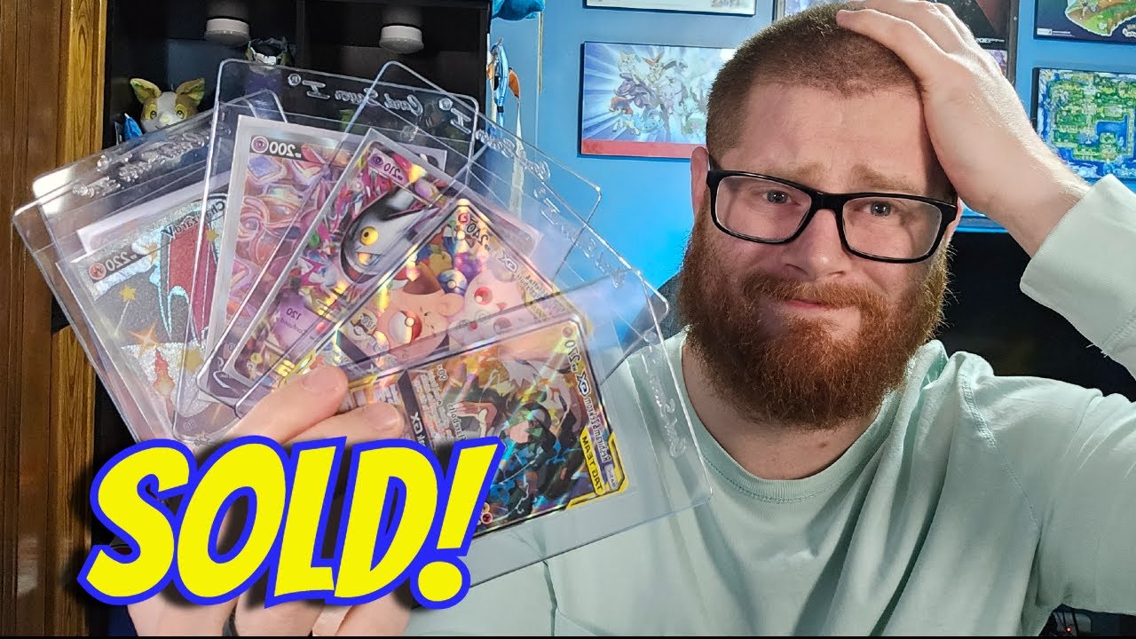 Я продал свою коллекцию коллекционных карточных игр Pokémon TCG!