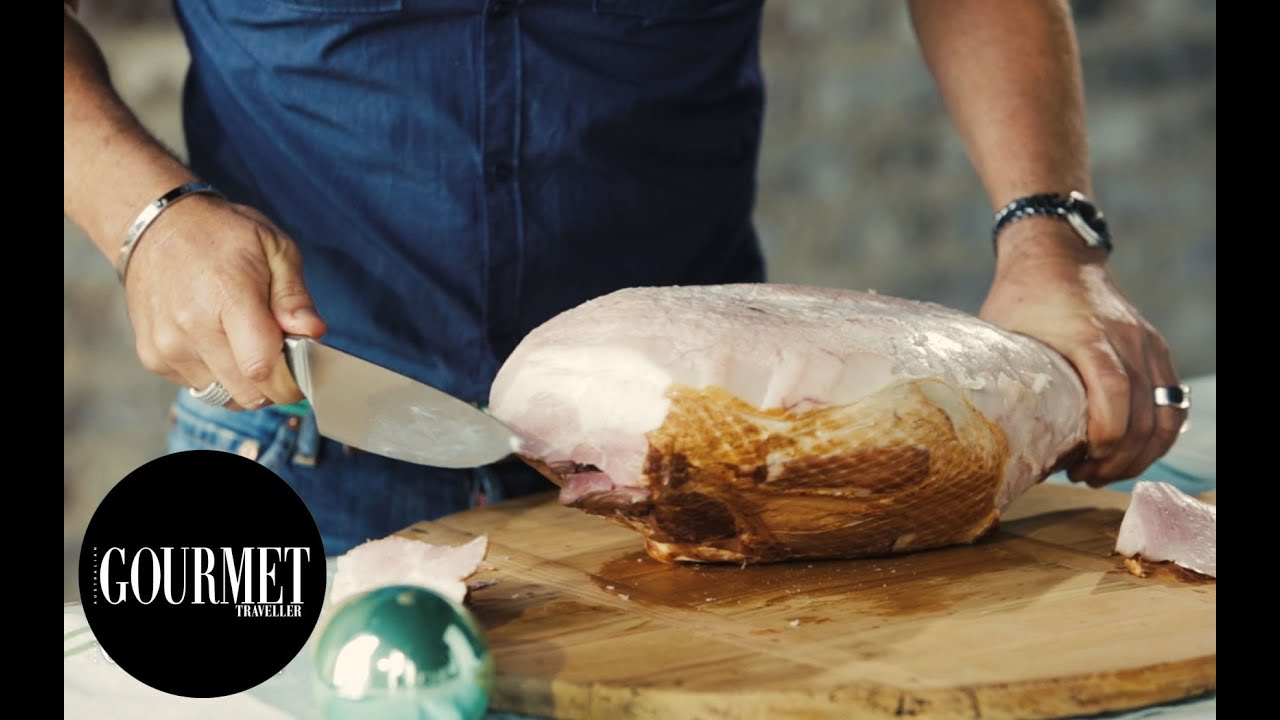 How to carve a ham | Gourmet Traveller