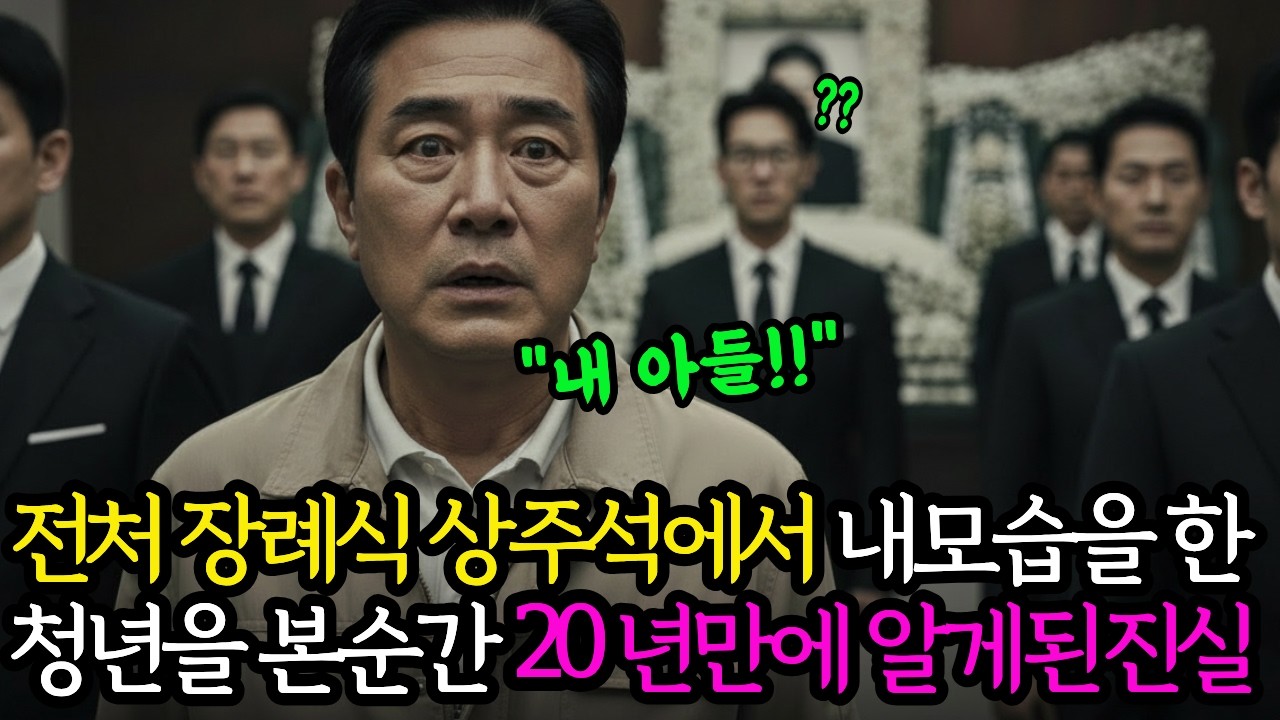 전처의 부고소식으로 장례식장에 간 남자는 상주석에서 젊은시절 본인과 똑같이 닮은 청년을 본 순간 20년 만에 모든 진실이 밝혀진다. | 오디오북 | 감동사연 | 시니어사연 |