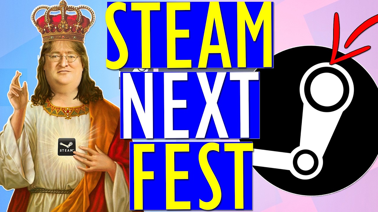 STEAM NEXT FEST 2026 COME&Ccedil;OU!! - Os MELHORES JOGOS GR&Aacute;TIS para JOGAR