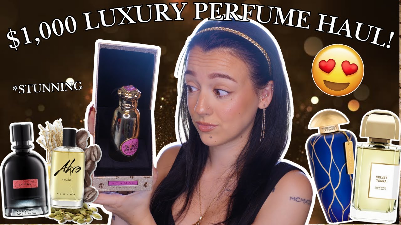 The Most Gorgeous Perfumes EVER!! $1,000 Luxury/Niche Fragrance Haul from Scents Angel!😱