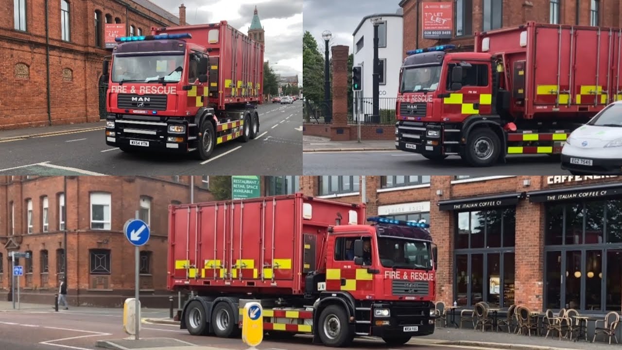 [VERY RARE] NIFRS Specialist Rescue Team - Major USAR response to a Building Collapse!