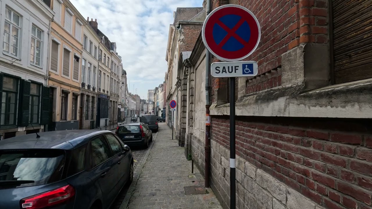 Lille Walking Tour Part 10 [4K]