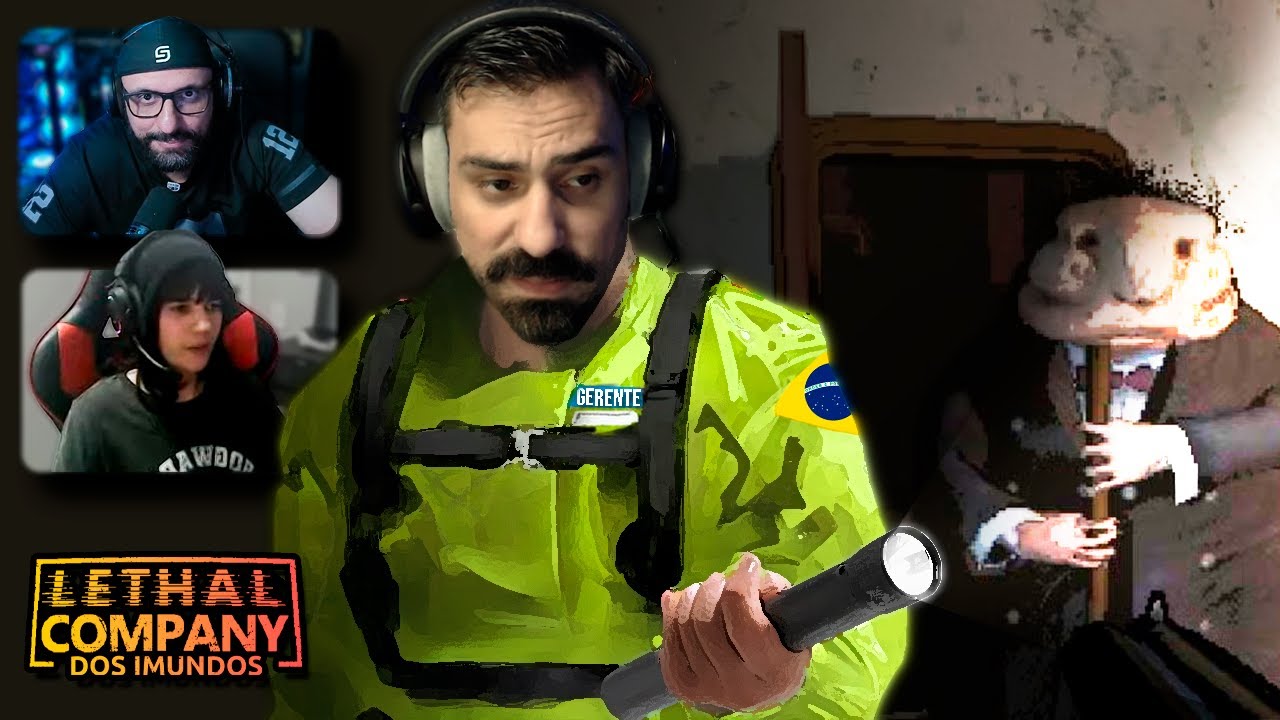 DEU A LOUCA NO GERENTE! Imundos no Lethal Company!