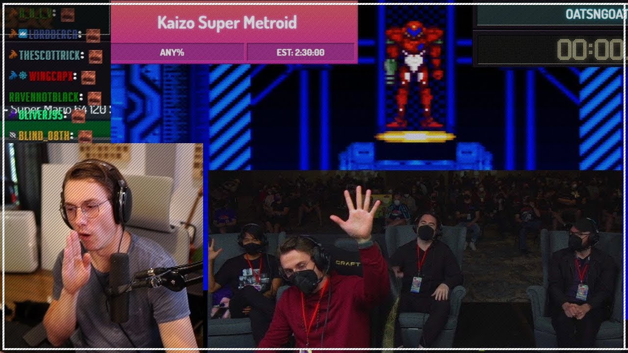SGDQ 2022 | Kaizo Super Metroid Watchalong + Mother Brain Fight