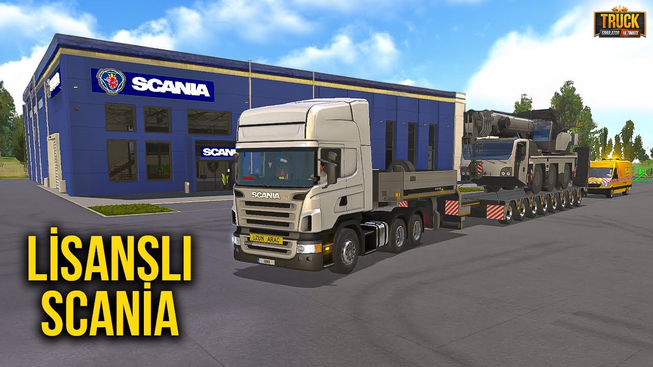 3 Tane Tır Satıp Yeni Lisanslı Scania Aldım !!! Truck Simulator Ultimate