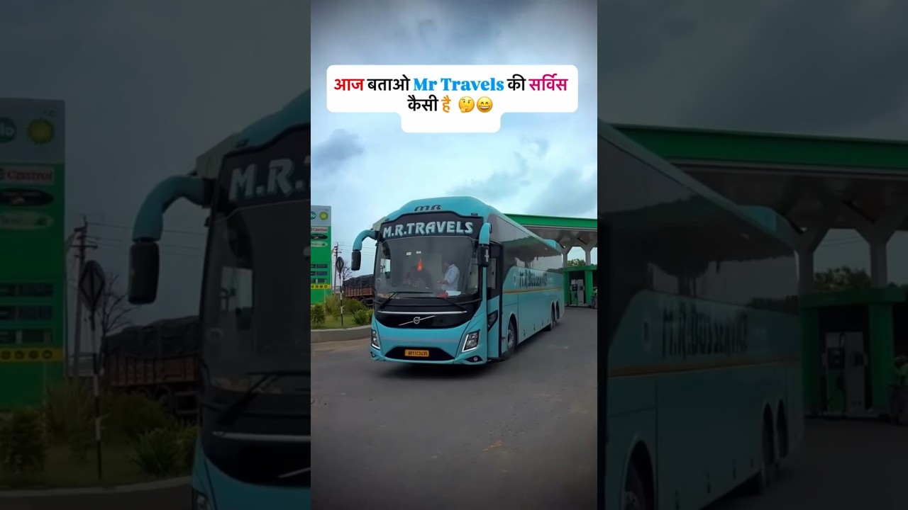 M.R.TRAVELS Jodhpur Brand New 🆕 Volvo B8R Bus Service 👏 🚌👌