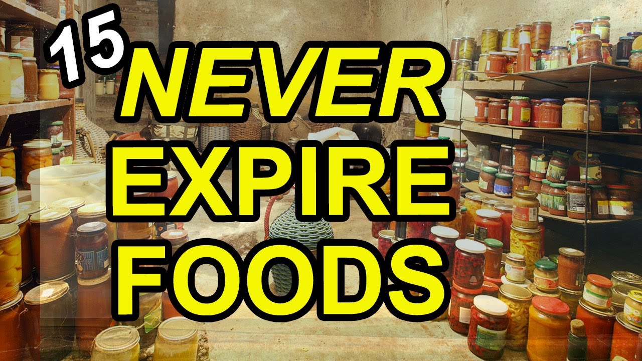 15 Foods to STOCKPILE that NEVER Expire