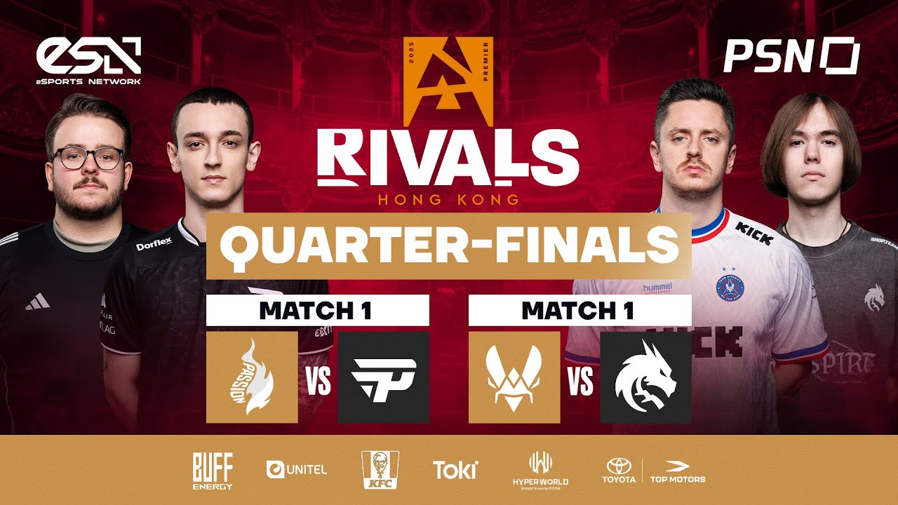 MN | BLAST Rivals Season 2 | Quarter-Finals | Vitality vs Spirit