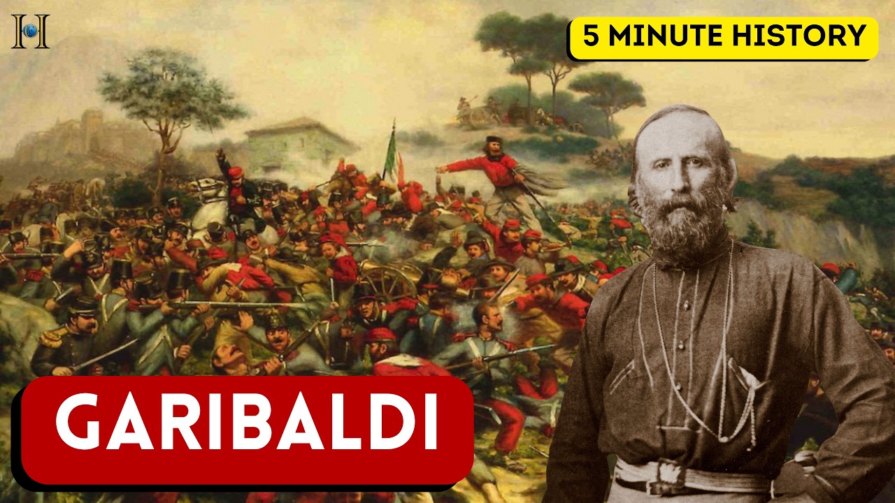 Giuseppe Garibaldi - An Italian Legend - 5 Minute History