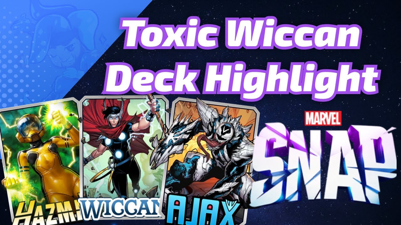 Hazmat Wiccan &mdash; это ТОКСИЧНАЯ и МОЩНАЯ КЛАССИКА! | Обзор колоды Marvel SNAP