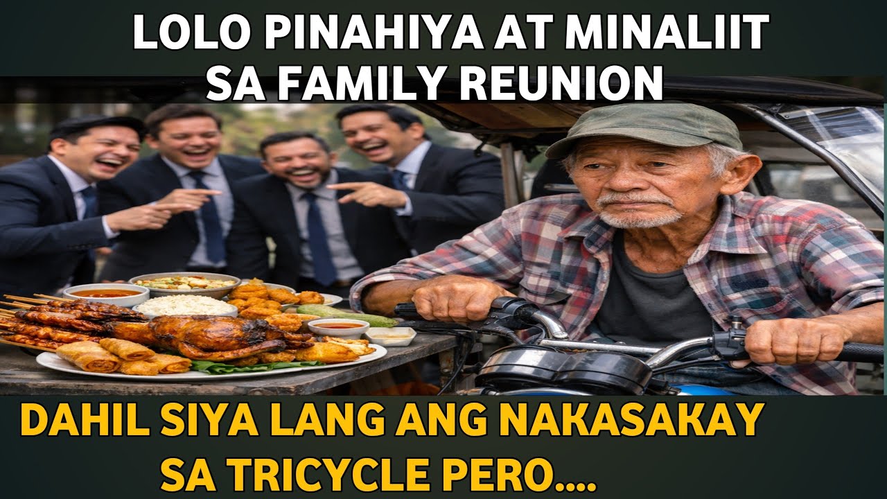 LOLO NA MINALIIT SA REUNION... RICH MAN PALA AT NAGPAYAMAN SA KANILANG ANGKAN..JUSKO PO!