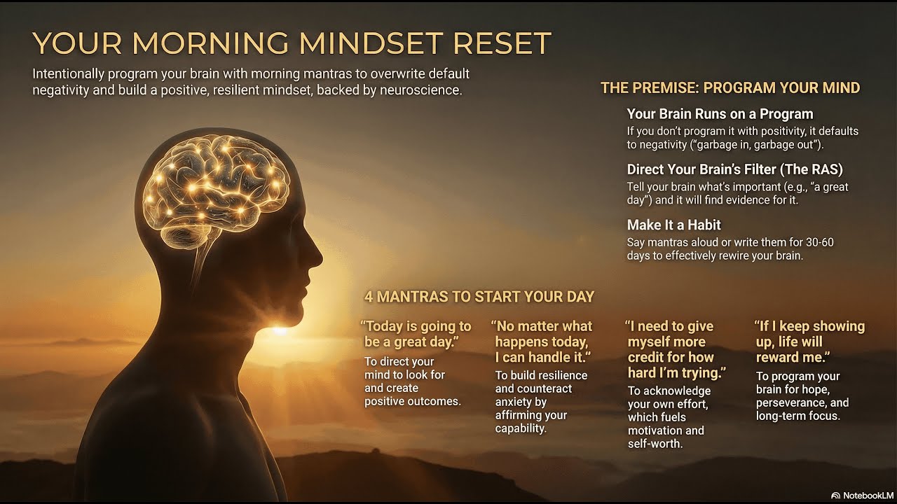 Mel Robbins Inspired Morning Mindset Reset — 8 Mantras That Work