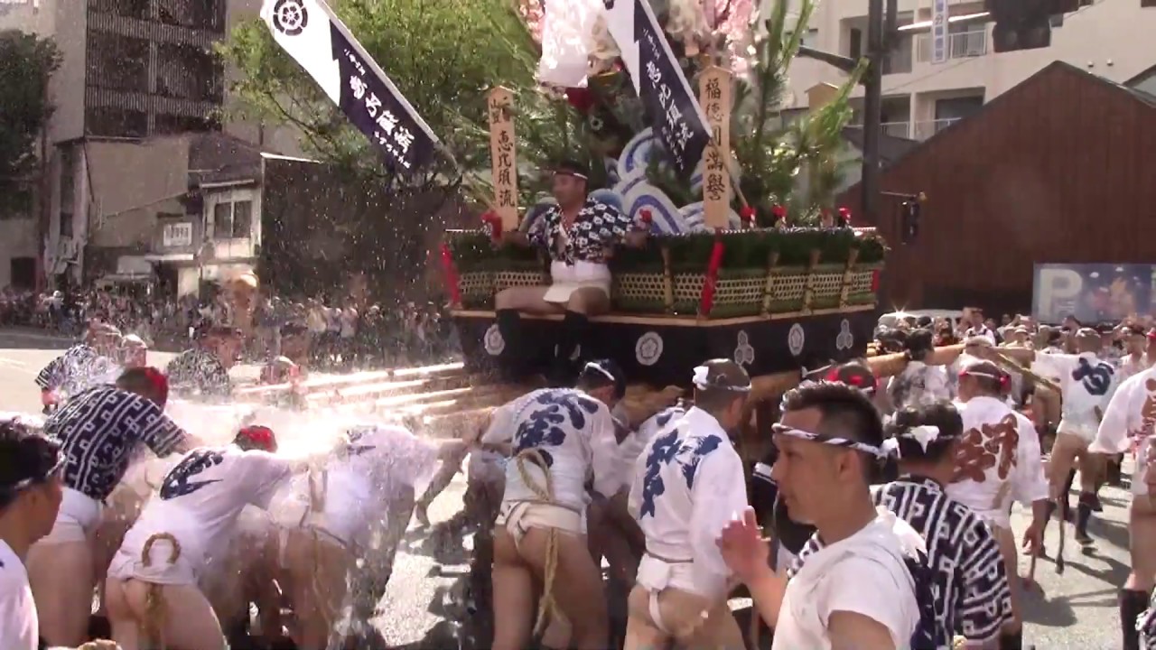 博多祇園山笠追い山ならし2019