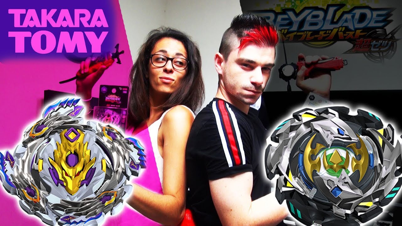 Elle Déballe Sa Toupie Préféré !! BEYBLADE BURST CHO-Z longinus et forneus
