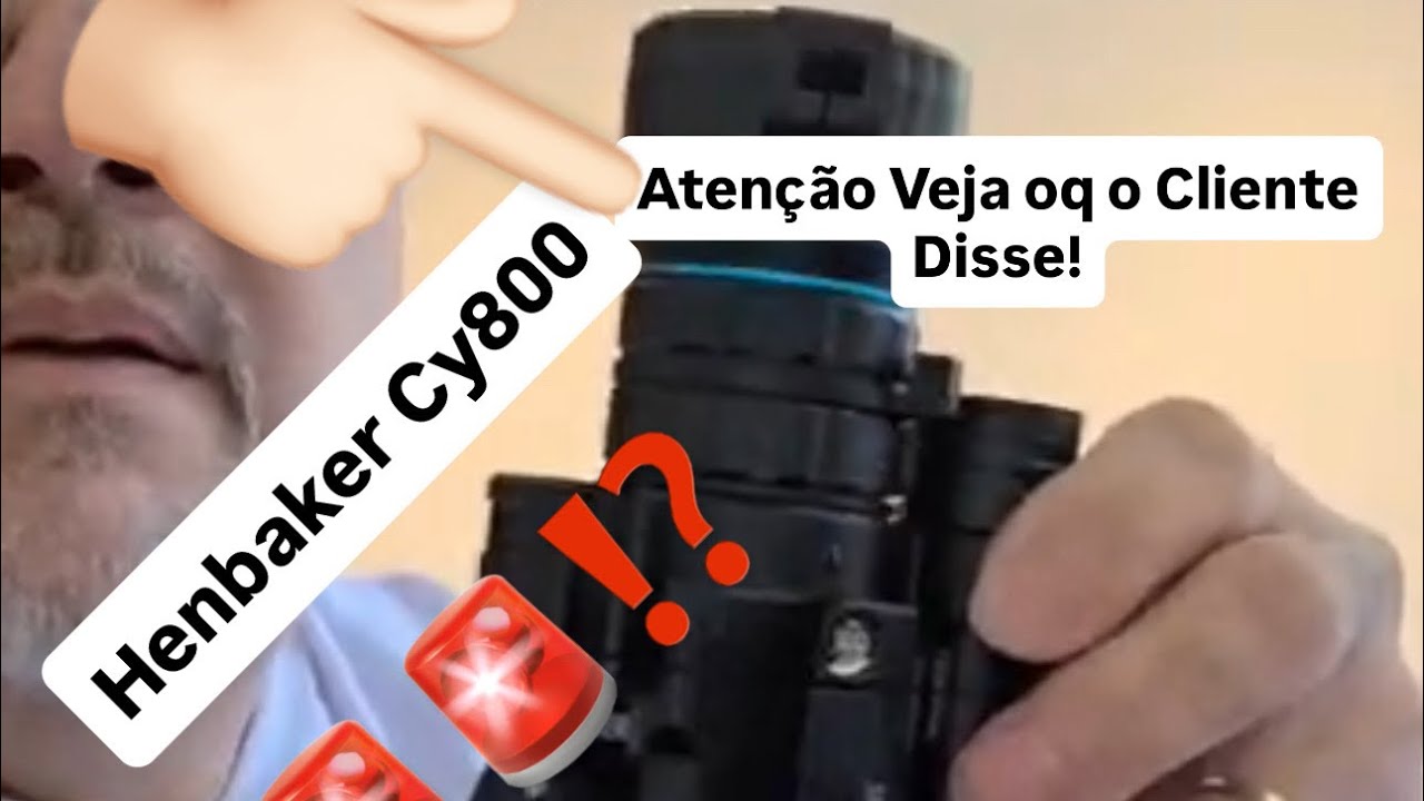 Mais 1 cliente Satisfeito #henbaker #cy800 🫡🎯 19992375019