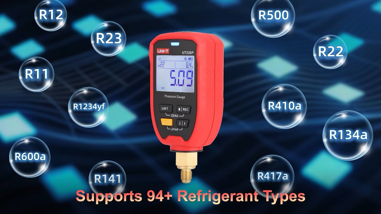 UT336P & UT-T19: The Ultimate HVAC/R Tool Kit for Wireless Superheat & Subcooling