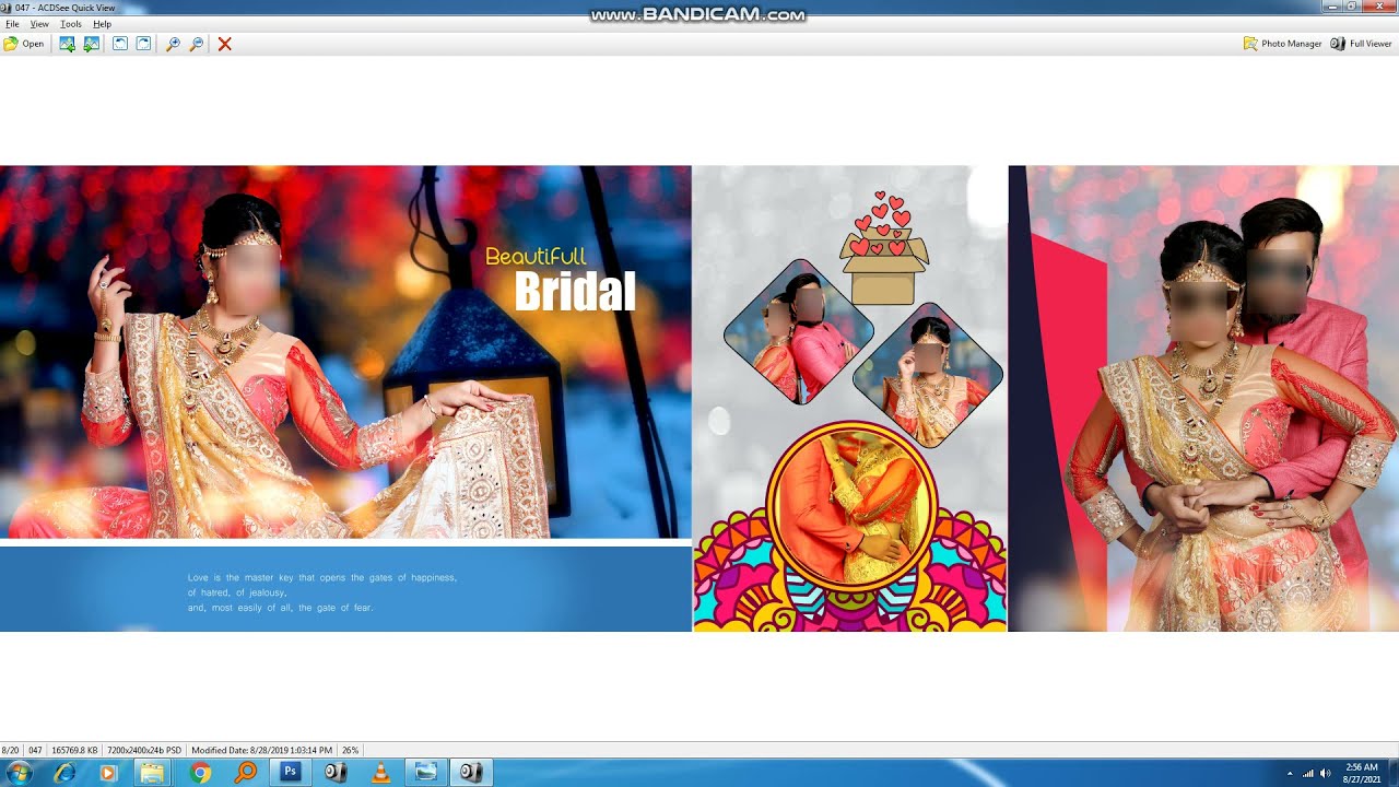 12x36 Album DM Design Psd #free dm Psd 2021