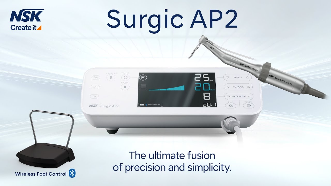 วิธีการใช้งาน NSK Surgic AP2