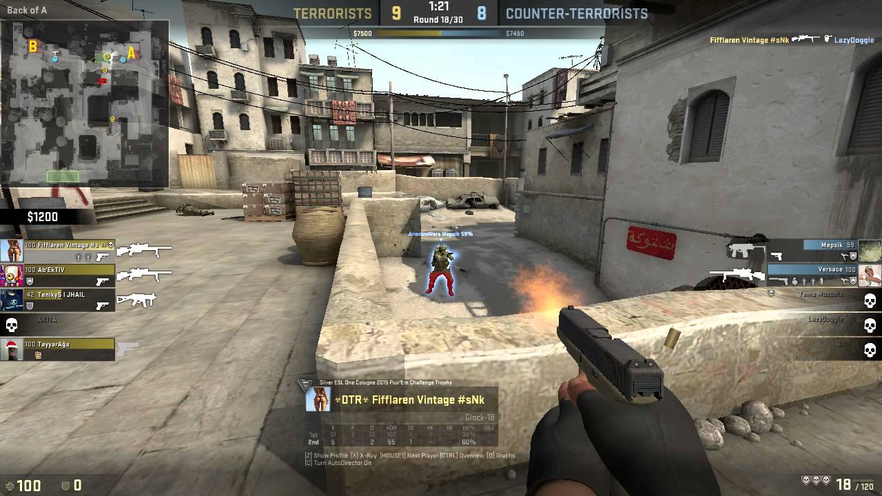 Deaf Team Romania CSGO 5Kill ACE