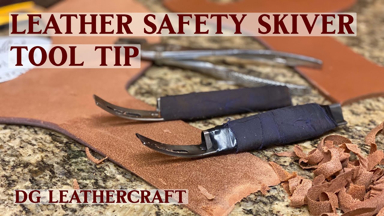 Leather Safety Skiver Tool Tip