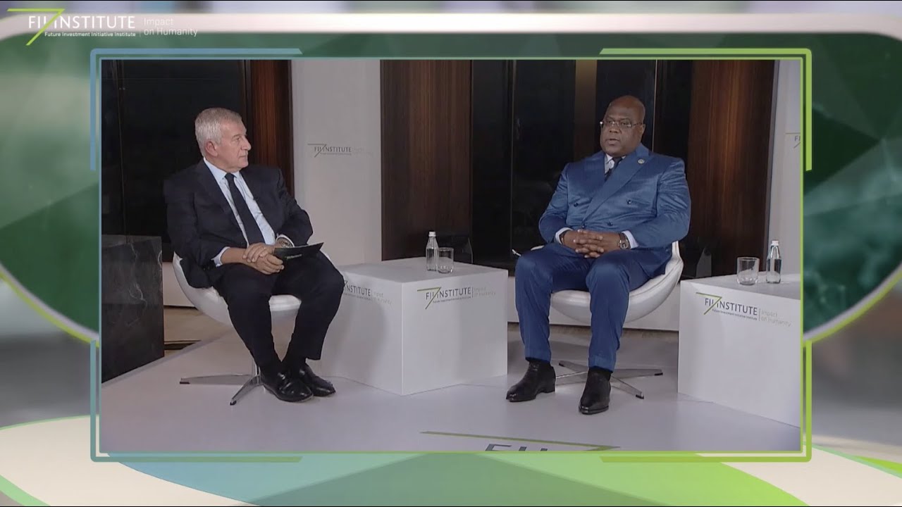 (EN) President F&eacute;lix Tshisekedi Tshilombo & Richard Attias - FII Institute Series #FIIHealthIsWealth