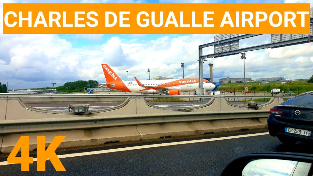 DRIVING IN PARIS 2021 | PARIS CHARLES DE GUALLE AIRPORT TO PARIS | 4K UHD