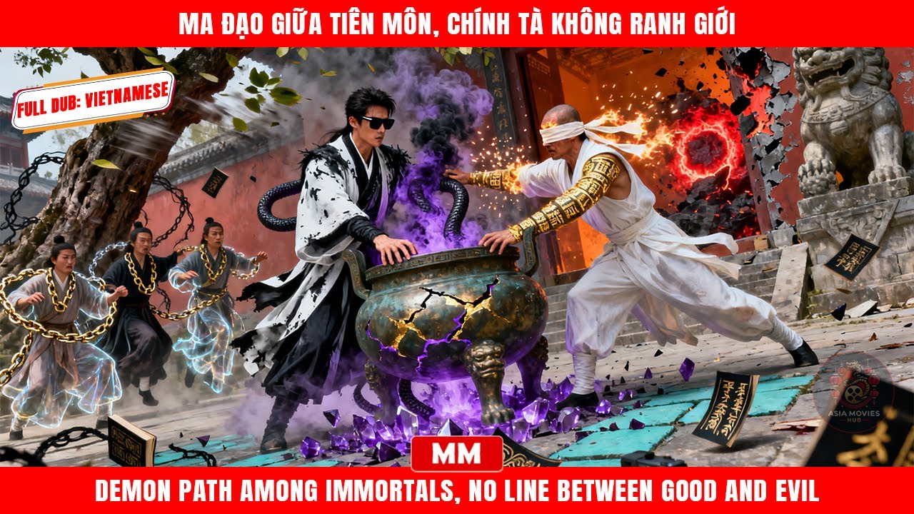 Ma Đạo Giữa Ti&ecirc;n M&ocirc;n, Ch&iacute;nh T&agrave; Kh&ocirc;ng Ranh Giới | Si&ecirc;u Phẩm Tổng T&agrave;i H&agrave;nh Động | Phim Ch&acirc;u &Aacute;