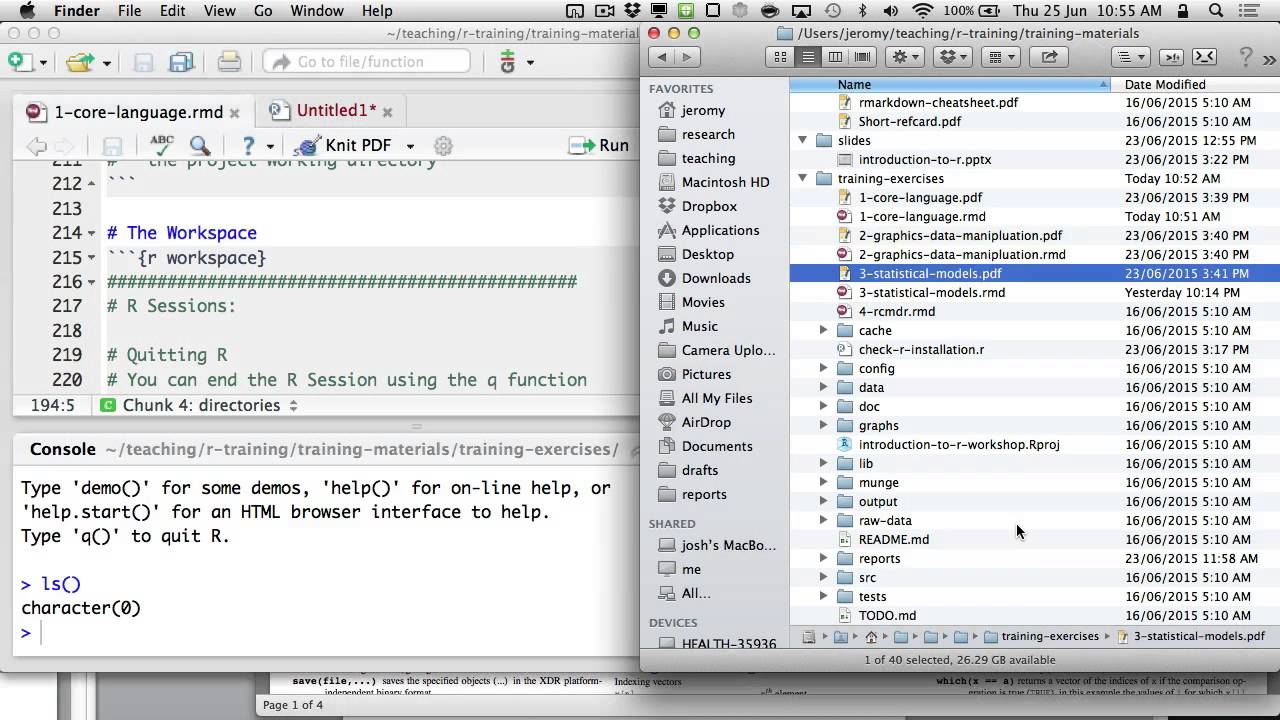 1.2: Core Language of R - Introduction to R Workshop