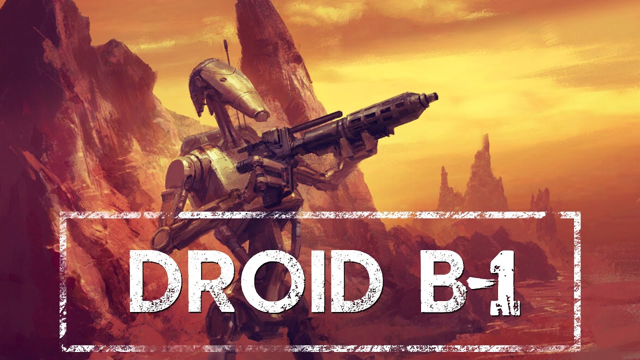🤖Metalowe mięso armatnie czyli DROID BOJOWY B-1⚙️ ｢HOLOCRON｣