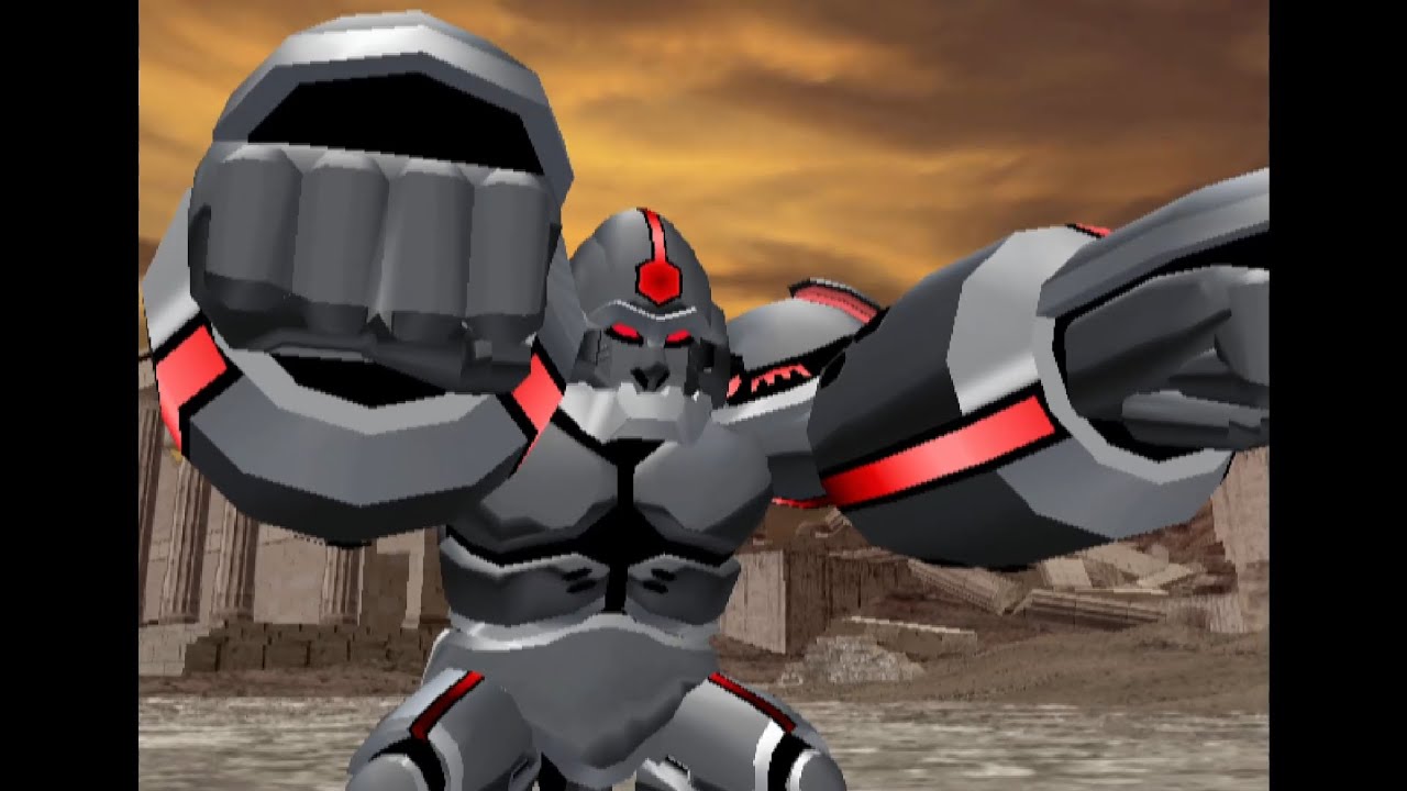 【PC】百獸大戰 Animal Kaiser Evo.4 Mecha Gorilla DX VS Mecha Lion Elite 機器猩猩DX VS 機器獅子 依萊特