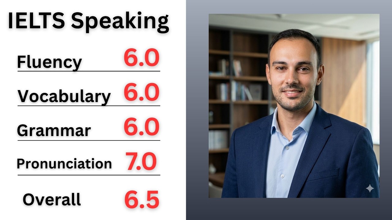 IELTS Speaking Test band score 6.5 with detailed feedback
