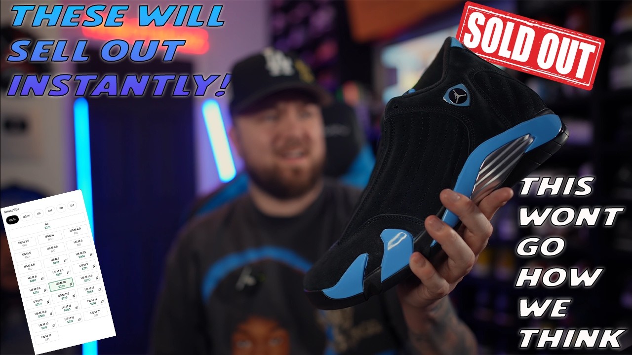 Выход кроссовок Jordan 14 &ldquo;University Blue&rdquo; окажется намного хуже, чем мы думали!