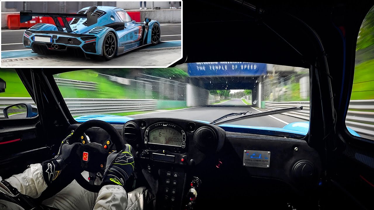 Radical RXC Turbo by Monza Garage: 640HP EcoBoost V6 Sound & OnBoard at Monza Circuit!
