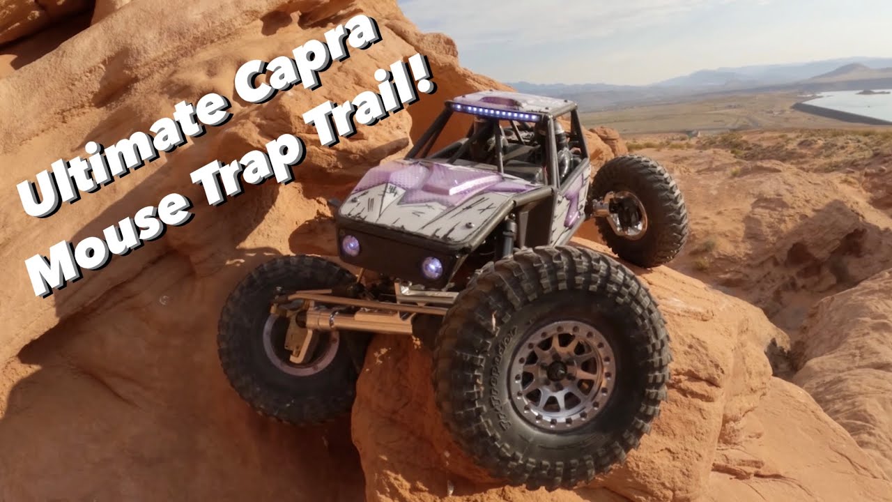 DluxFab Ultimate Capra Runs Mouse Trap RC Trail!