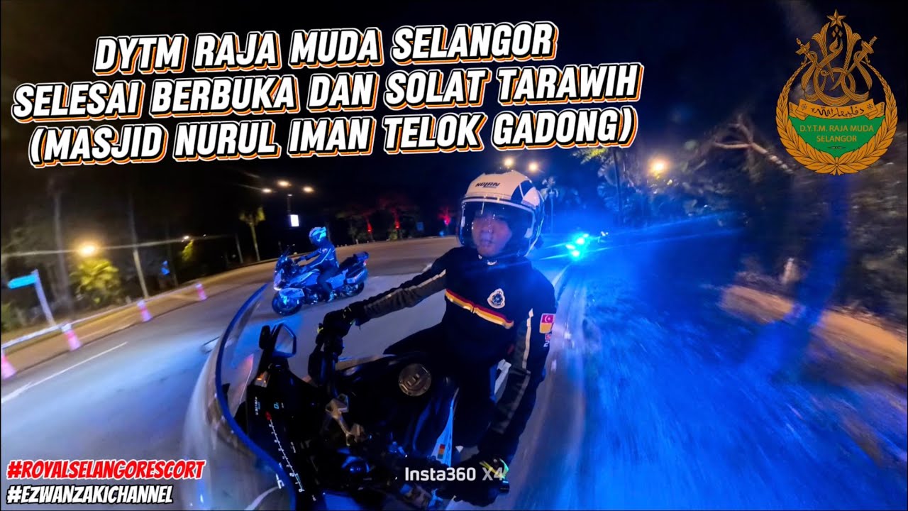 #102 DYTM RAJA MUDA SELANGOR PULANG KE MESTIKA DARI MASJID NURUL IMAN