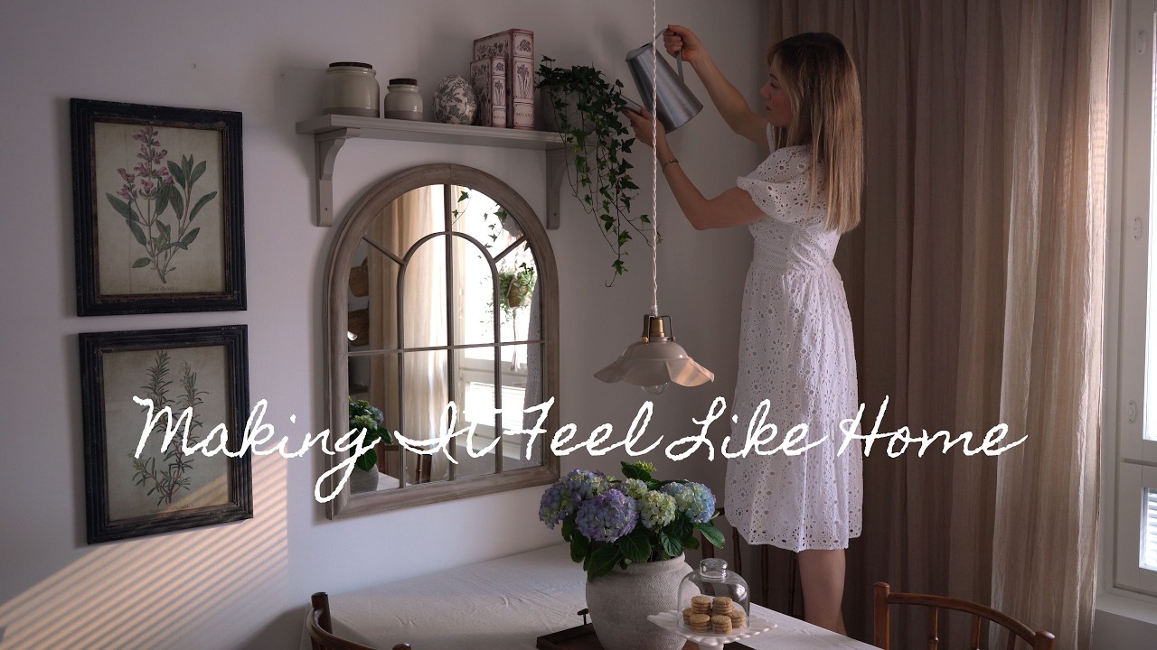 Making My Rental Kitchen Feel Like Home | Mini Makeover & Flea Market Finds