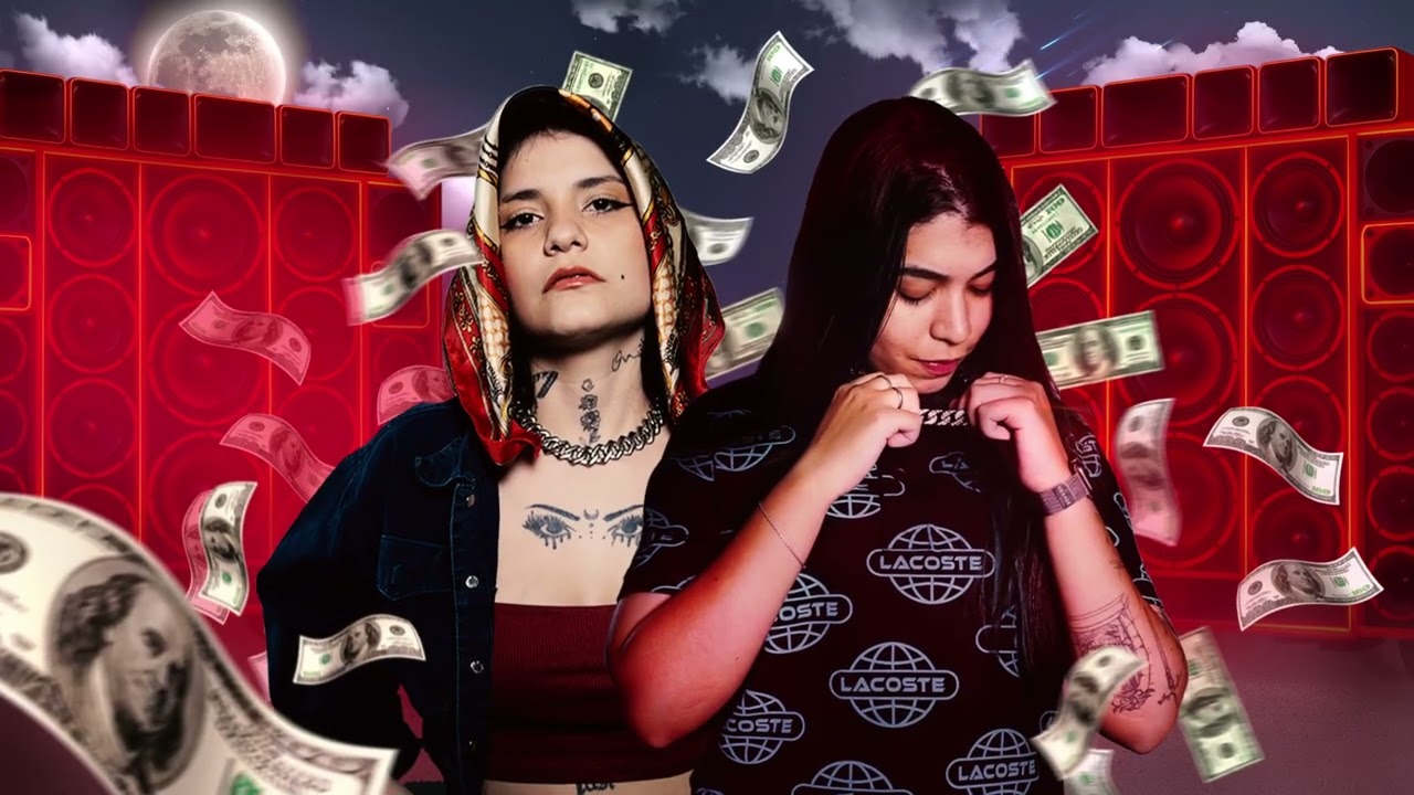 Elas No Controle 🎤 Alú, Bi77, Deke — Trap Delas (Visualizer)