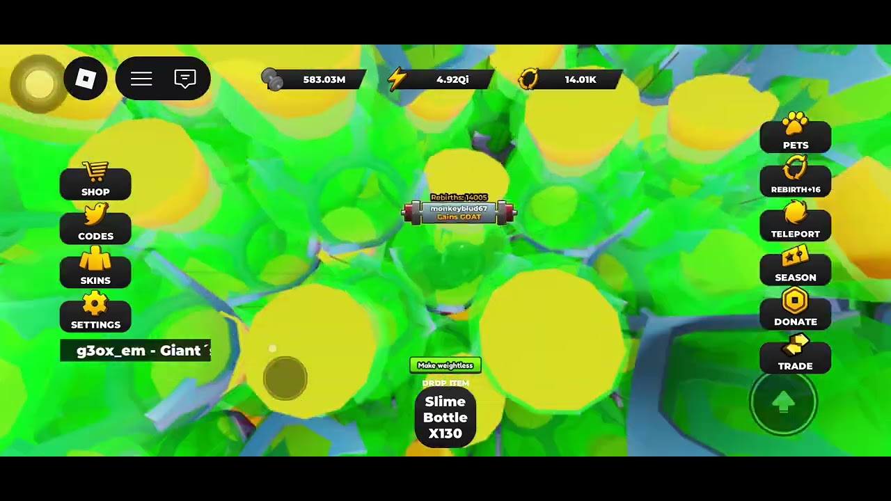 Pt 1 4.92qi energy(strongman simulator)