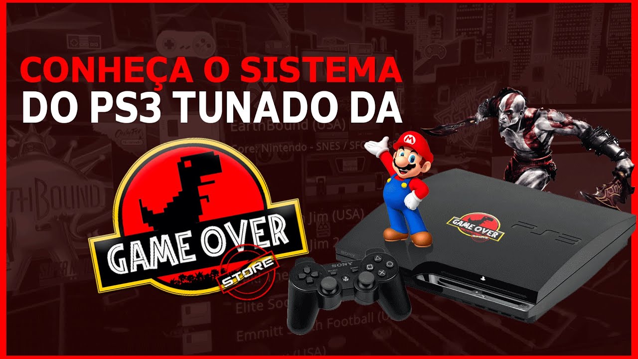 Conheça o Sistema do PS3 Tunado da Game Over Store!