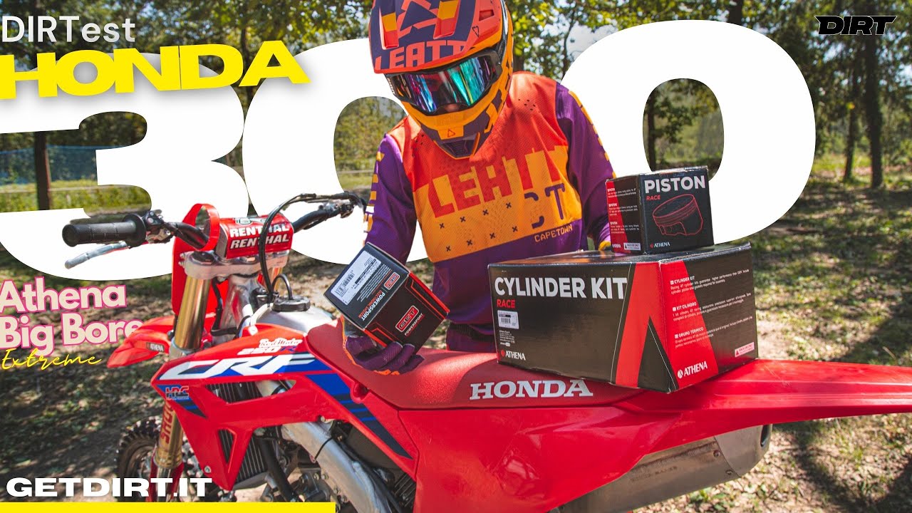 Prova Honda CRF250R con kit 300cc Athena Big Bore Extreme! Ecco come va!